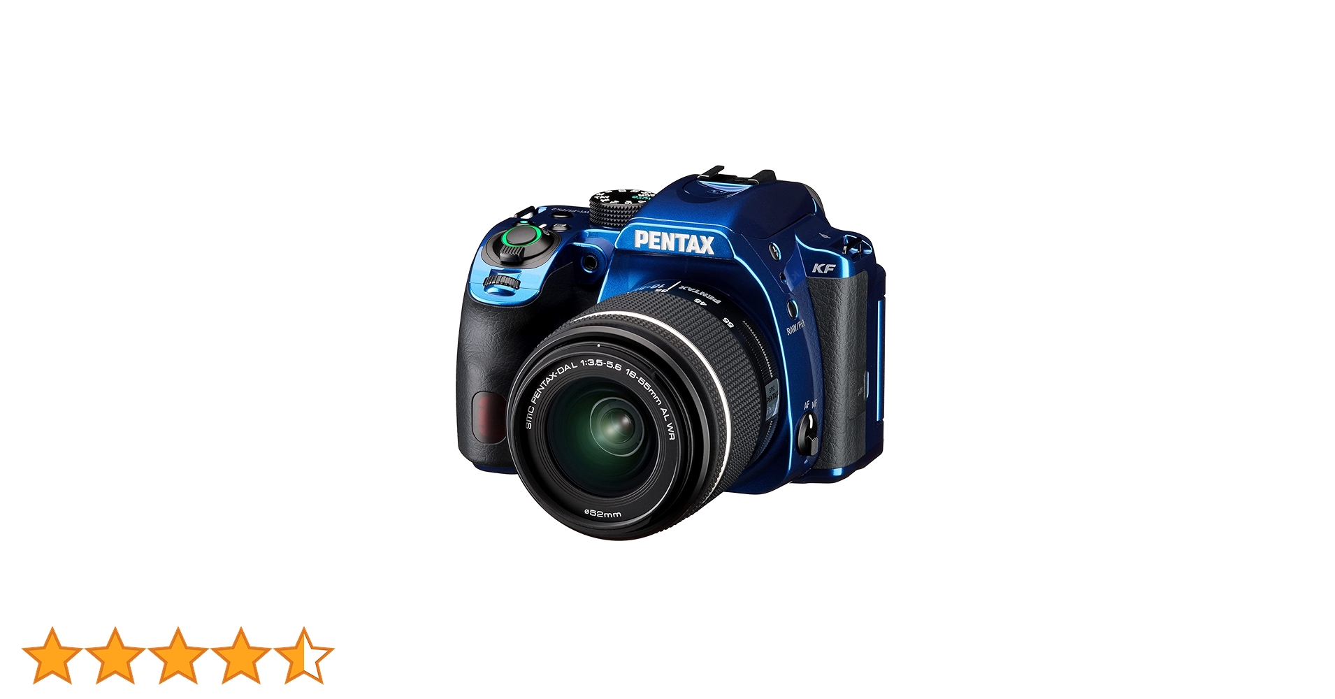Amazon | PENTAX KF レンズキット【DAL18-55mm WR】 クリスタルブルー